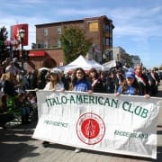 Columbus Day Parade on Federal Hill